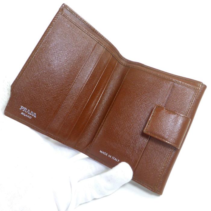 PRADA財布長財布ウォレットプラダmadeinitalyビンテージMILANO