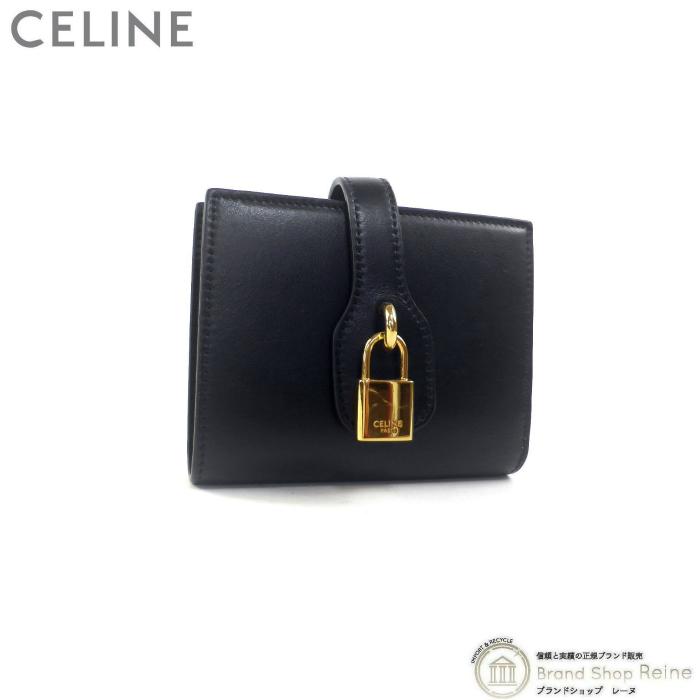 セリーヌ （CELINE） スモール ストラップ ウォレット 二つ折り 財布