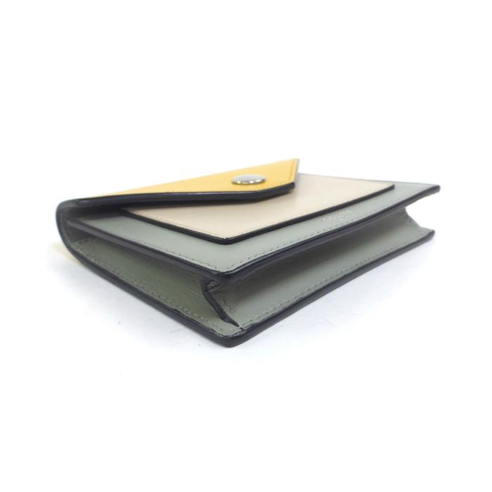 CELINE レザー 名刺andカード入れ CELINE】セリーヌ クロコダイル型押し ミニ財布 カードケース