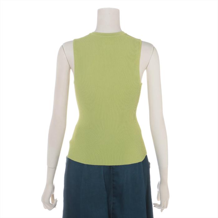 HERMES Vネック ノースリーブニット