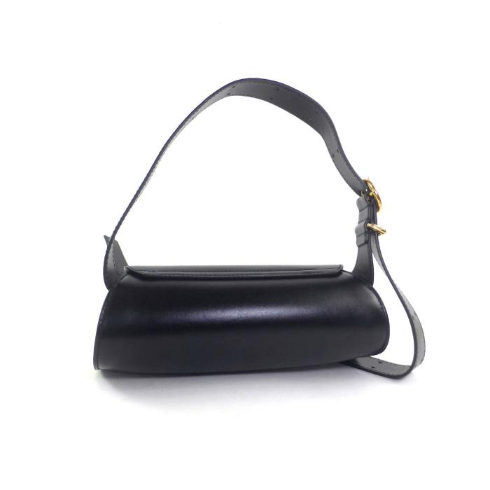 【値段交渉可：送料込】 ジルサンダー （JIL SANDER） Cannolo カンノーロ ミニ ハンド ショルダー バッグ J08WD0008 ブラック（新品） 【TMF1953454290】(70400円)