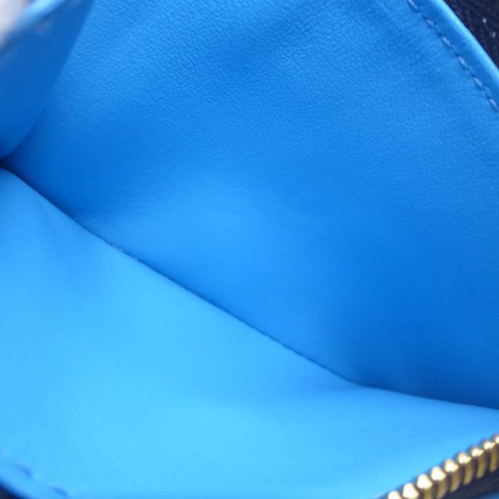 ボッテガ ヴェネタ （BOTTEGA VENETA） マキシイントレ カセット 三つ折り ファスナー 財布 651372 スペース×プール（新品同様）中古の画像