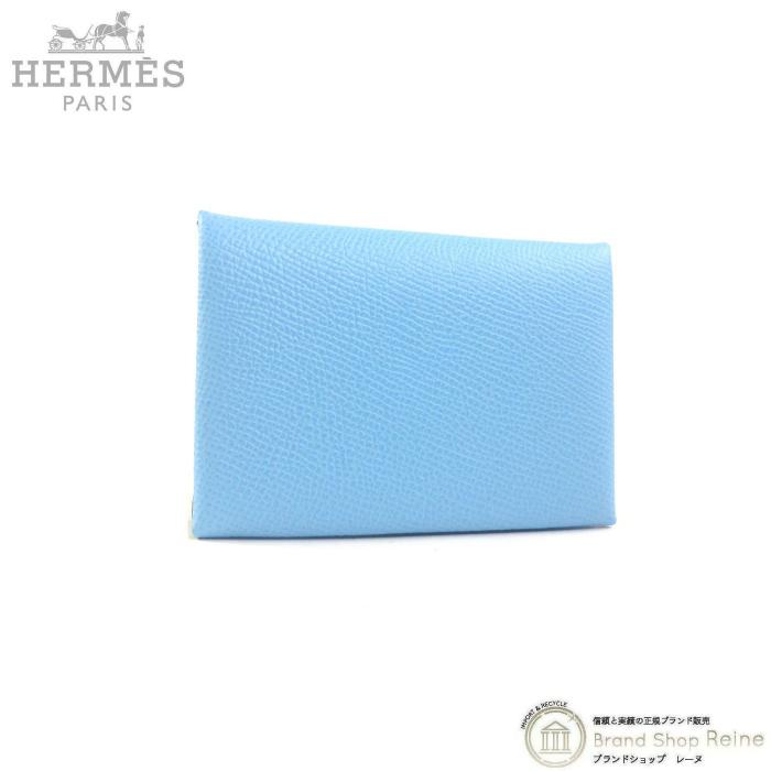 HERMES エルメス （HERMES） カルヴィ デュオ セレスト ヴォーエプソン  