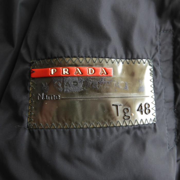 PRADA（プラダ） プラダスポーツ ナイロン パデット 中綿 ハーフコート