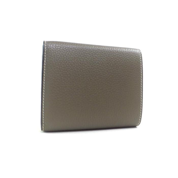 セリーヌ （CELINE） バイカラー スモール フォールデッド マルチ 