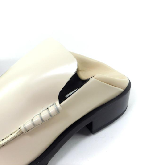 JIL SANDER（ジルサンダー） フラットモカシン レザー ポインテッド