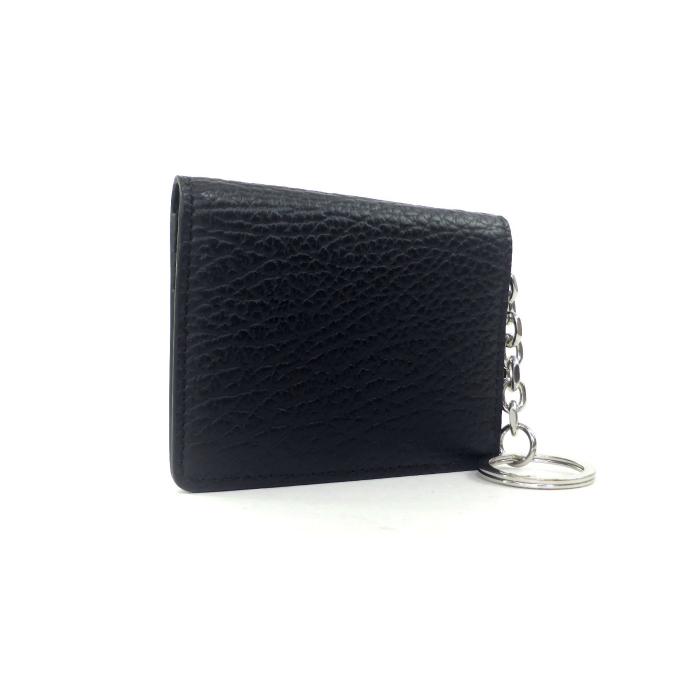 Maison Margiela メゾンマルジェラ キーリング付きカードケース 黒 Maison Margiela（メゾンマルジェラ） メゾン マルジェラ キーリング