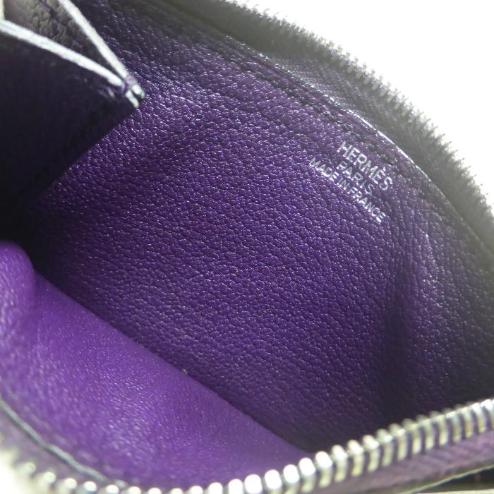 HERMES エルメス （HERMES） クラリス PM シェーブル バイオレット 