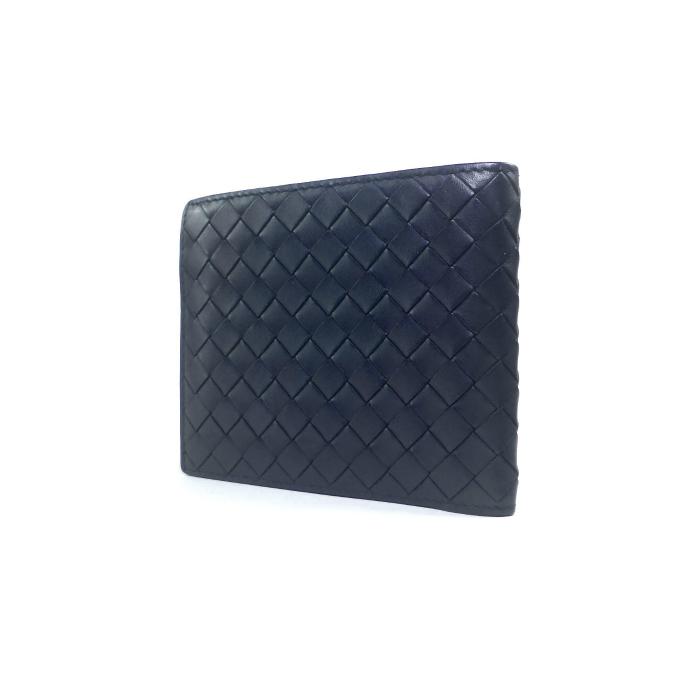 極美品　BOTTEGA VENETA / イントレチャート 二つ折り財布 BOTTEGA VENETA ボッテガ ヴェネタ （BOTTEGA VENETA） イントレ