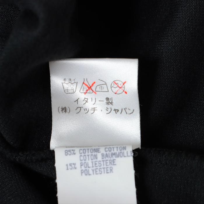 GUCCI（グッチ） ベロア シャツ 長袖 ブラック Mサイズ ウエア（中古