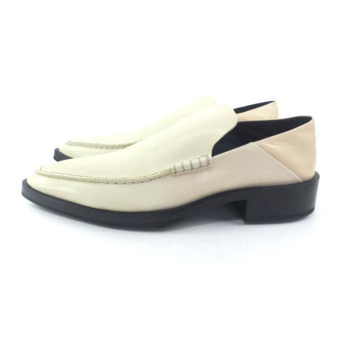 JIL SANDER（ジルサンダー） フラットモカシン レザー ポインテッド