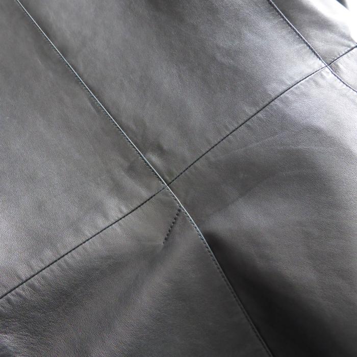 PRADA（プラダ） （PRADA）レザー テーラード ジャケット 3つボタン