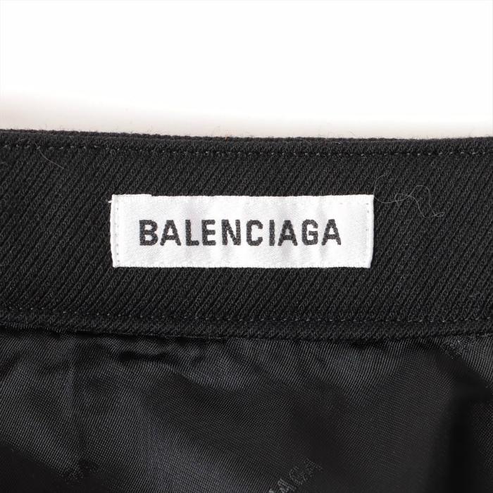 バレンシアガ （BALENCIAGA） ウール ボタン タイト スカート 626564 34 ブラック ウエア（新品同様）中古｜reine-web｜05