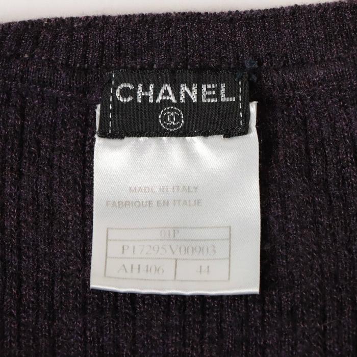 CHANEL（シャネル） コットン カシミア 半袖 ニット トップス P17295
