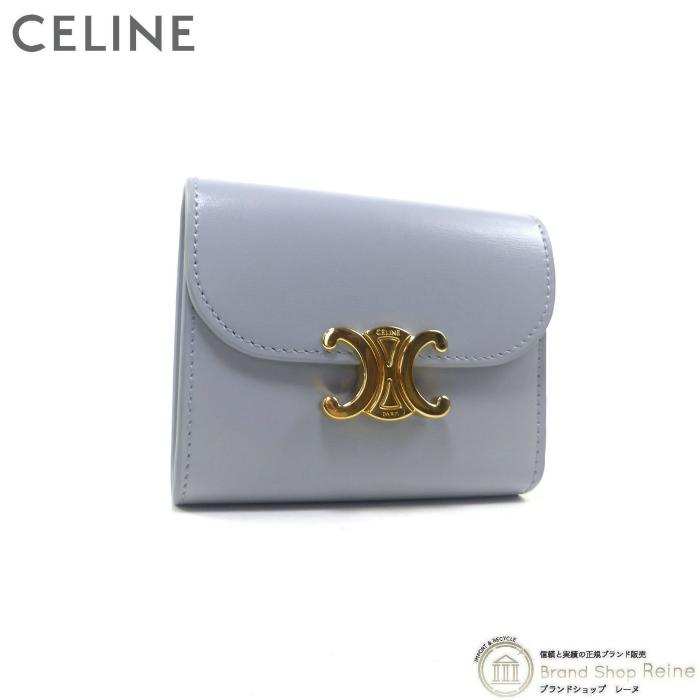 セリーヌ （CELINE） スモール フラップ ウォレット トリオンフ 
