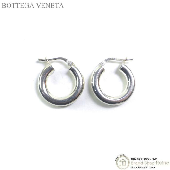 ボッテガヴェネタ(bottega veneta) ピアス両耳フープ - ピアス ボッテガヴェネタ(bottega veneta) ピアス両耳フープ - ピアス