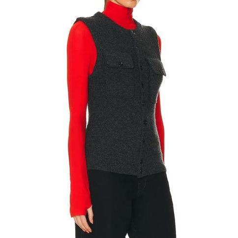Lemaire カーディガン LEMAIRE ボタン カーディガン | ブラウン | FARFETCH JP