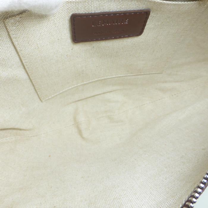 ルメール （Lemaire） ナッパレザー スモール クロワッサン ショルダーバッグ BG0003 pecan（新品）の画像