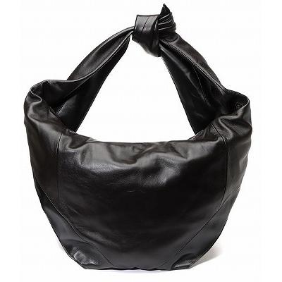 ルメール （Lemaire） BANDANA BAG バンダナバッグ BG0037 ダークチョコレート×ブラック（新品）｜reine-web｜05