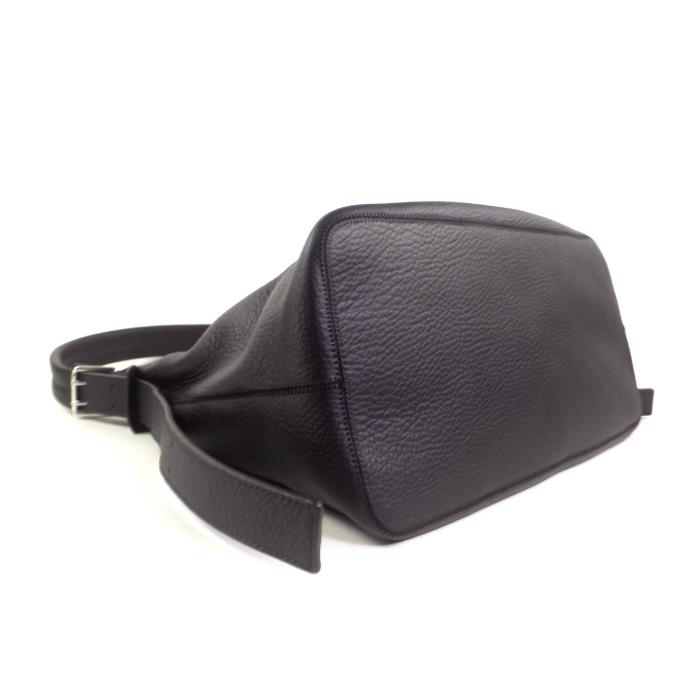 ルメール （Lemaire） Hobo belt bag ホーボー ベルトバッグ ショルダー BG0054 ダークブラウン（新品）｜reine-web｜03