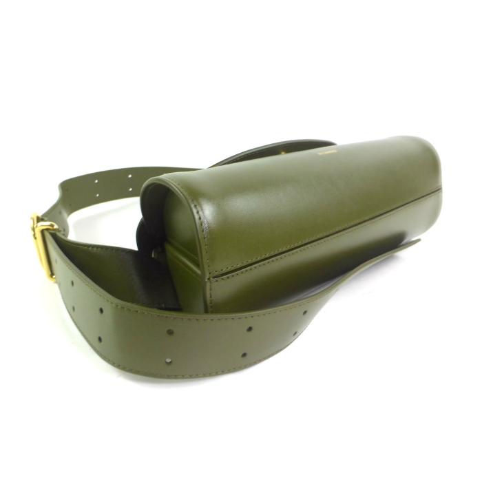 ジルサンダー （JIL SANDER） Cannolo カンノーロ スモール ハンド バッグ J07WD0023 ミリタリーグリーン（新品）の画像