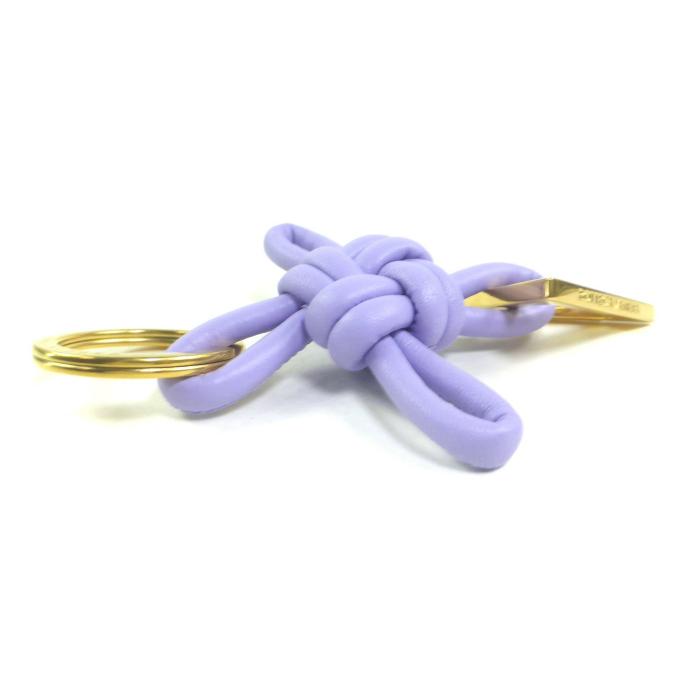 BOTTEGAVENETA トライアングル キーリング Men's Triangle Key Ring in Nero | Bottega Veneta US