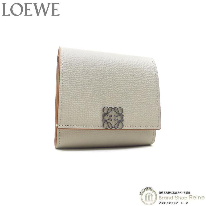 ロエベ （LOEWE） アナグラム コンパクト フラップ ウォレット 二 