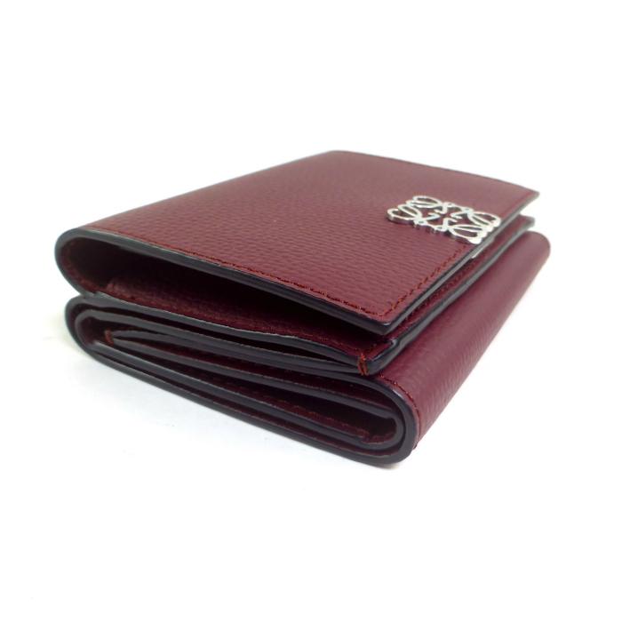 ロエベ （LOEWE） アナグラム トライフォールド 6cc ウォレット  