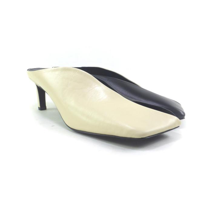 JIL SANDER スクエアトゥ パンプス ミュール j16wl0008p6441266.jpg