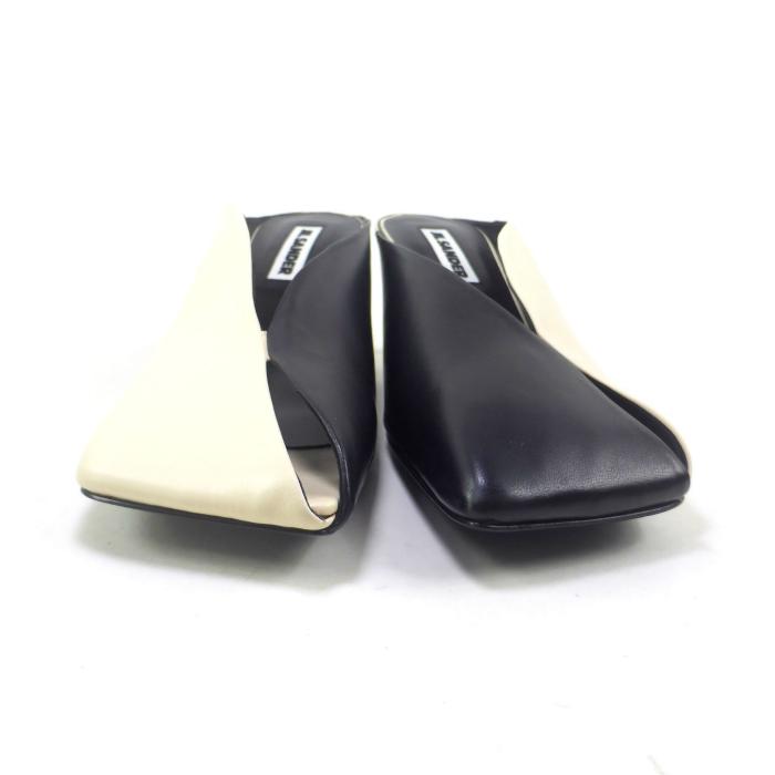 JIL SANDER スクエアトゥ パンプス ミュール 楽天市場】Jil Sander ジルサンダー Square Toe Leather Mules
