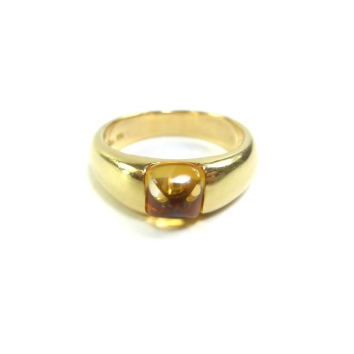 STAR JEWELRY （スタージュエリー） カラーストーン リング 色石 8号 指輪 K18 750 ゴールド（中古） | STAR JEWELRY | 01