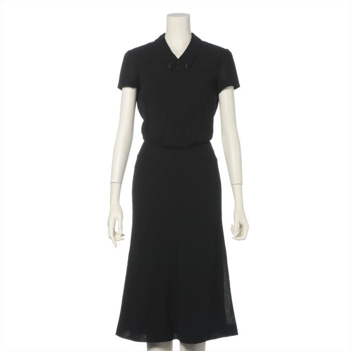CHANEL シャネル （CHANEL） ウール ワンピース 半袖 P99 ブラック  