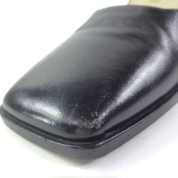 CHANEL シャネル （CHANEL） アンクルストラップ ヒール レザー