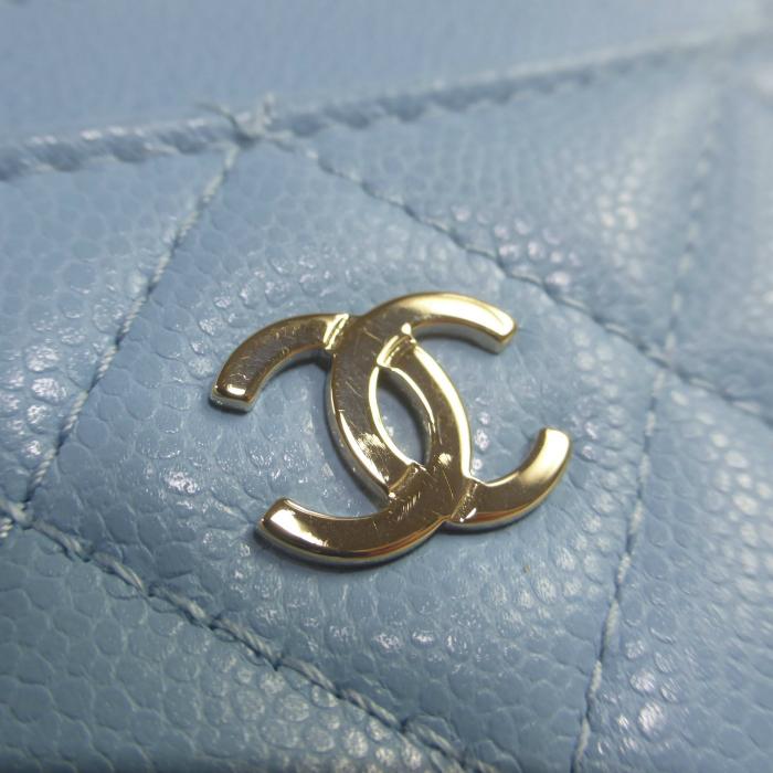 キャビアスキン シャネル （CHANEL） タイムレスクラシック コイン  