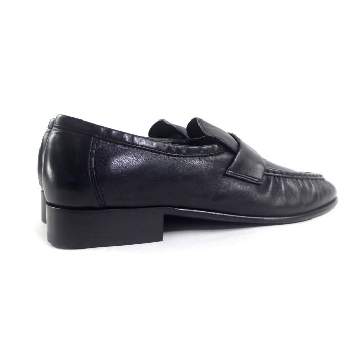 ザ・ロウ （The Row） Soft Loafer ナッパレザー ローファー ＃37 シューズ 靴 F1280 ブラック（新品）｜reine-web｜04