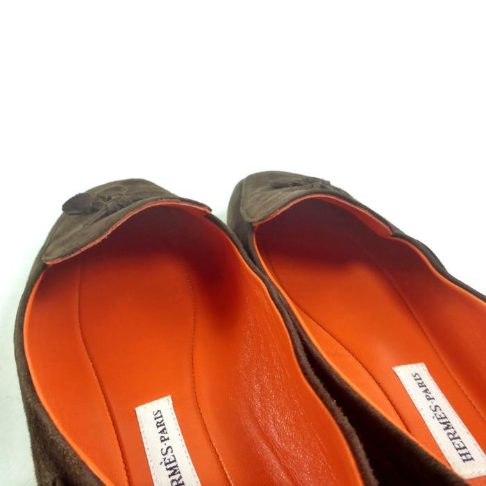 HERMES エルメス (HERMES) スエード タッセル ローファー HERMES エルメス (HERMES) スエード タッセル ローファー