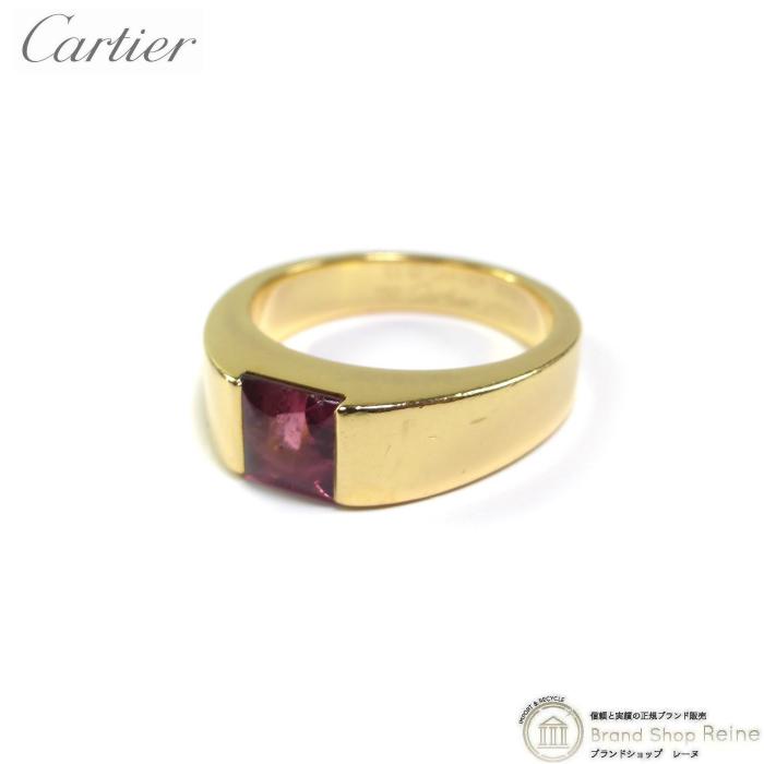 TANK（Cartier） カルティエ （Cartier） タンク ピンクトルマリン K18 