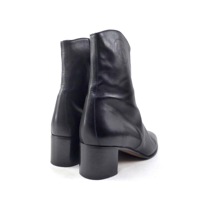 HERMES（エルメス） エクスリブリス サイドジップ レザー ショート 