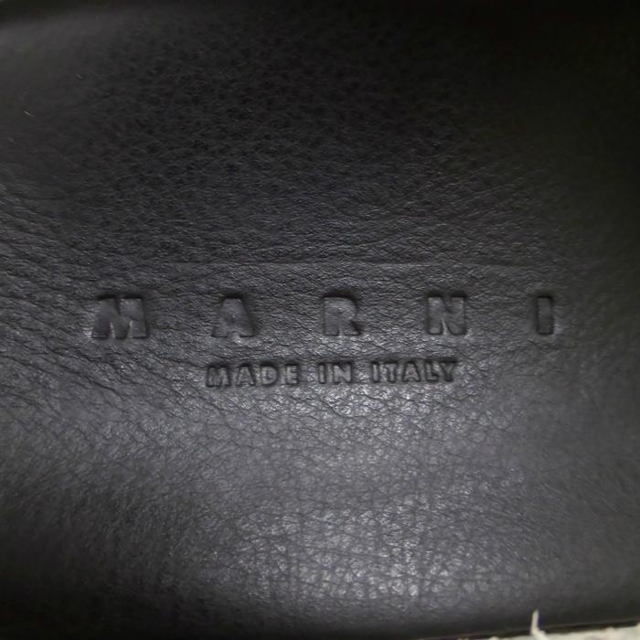 MARNI（マルニ） レザー サボ クロッグ サンダル 靴 ＃37 SBMS003900