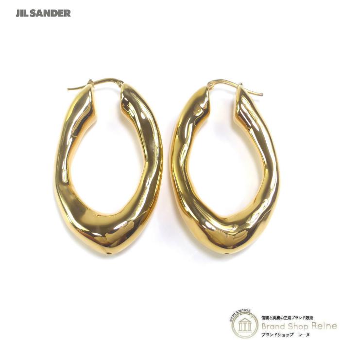 JIL SANDER ジルサンダー （JIL SANDER） フープ ロゴ ピアス