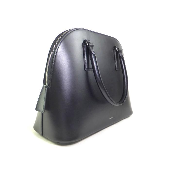 国内即発【The Row】NINA ハンドバッグ ポーチ付 ブラック W1602 THE ROW ザ・ロウ （The Row） NINA ニナ ハンドバッグ ポーチ