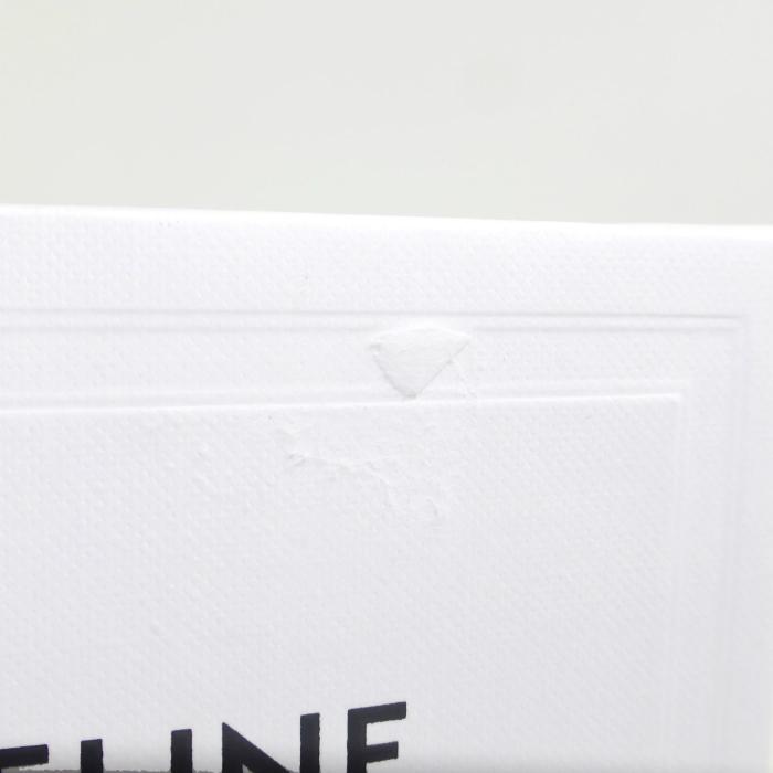 セリーヌ （CELINE） スモール フラップ ウォレット シャイニーカーフ コンパクト 三つ折り 財布 10D78 ライトストーン（新品）｜reine-web｜06