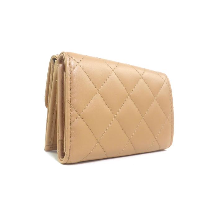 マトラッセ シャネル (CHANEL) ラムスキン スモール フラップ マトラッセ シャネル (CHANEL) ラムスキン スモール フラップ