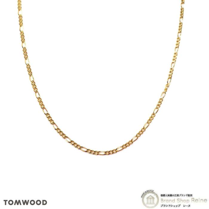 【おすすめ！】 Tom Wood ゴールド Bo Slim チェーンネックレス TOM WOOD トムウッド （TOM WOOD） ボー・チェーン・スリム
