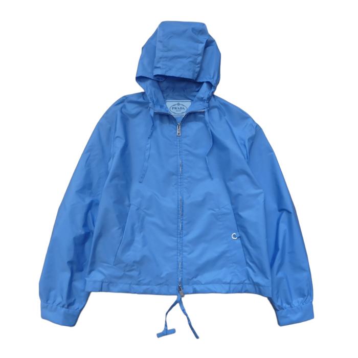 PRADA（プラダ） （PRADA）ナイロン フーデッド ブルゾン ジャケット