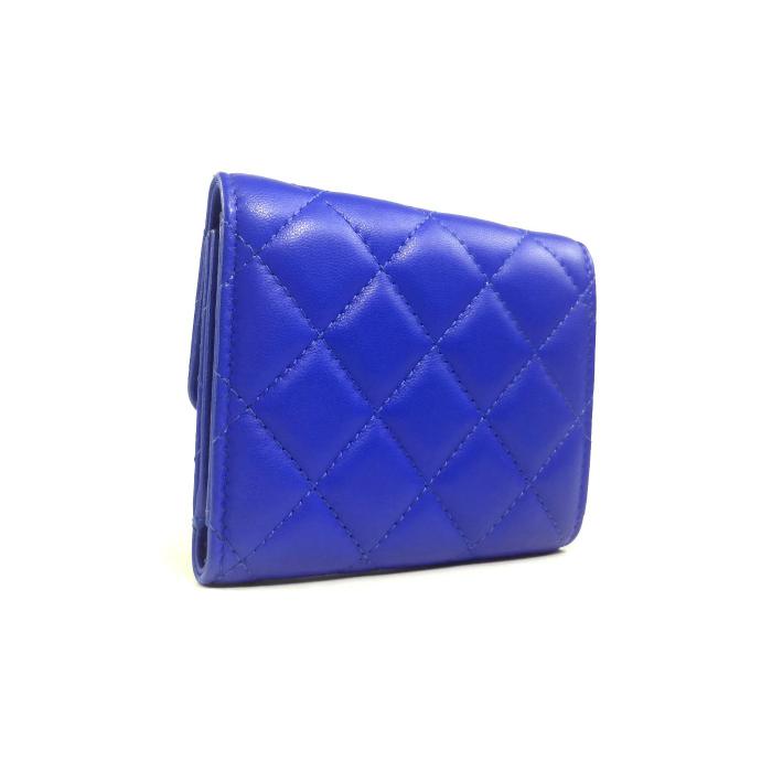 【極美品】CHANEL シャネル マトラッセ ラムスキン スモールウォレット brandshop-cantabile_02-0530