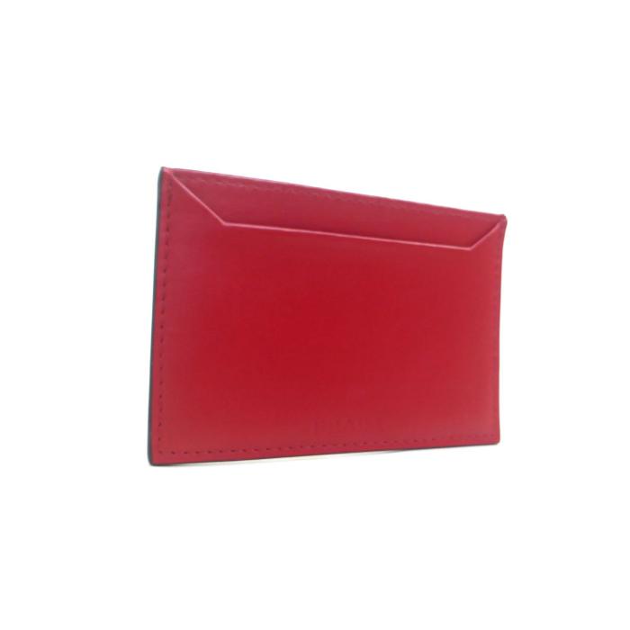 PRADA（プラダ） カーフレザー カードケース 1MC004 FUOCO×NERO（新品