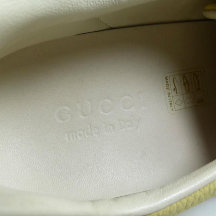 マリア　GUCCI　ジャーマントレーナー　スニーカー　8 GUCCI（グッチ） シェリーライン スエード ジャーマントレーナー