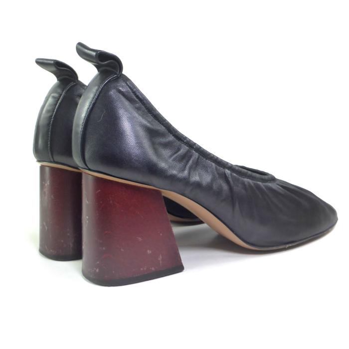 CELINE（セリーヌ） ソフトバレリーナ パンプス ラムスキン バレエ