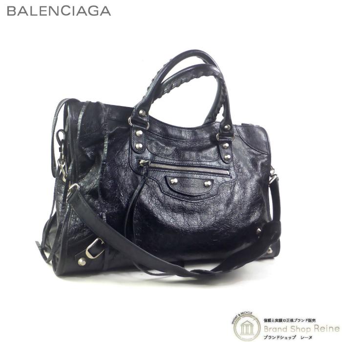 バレンシアガ （BALENCIAGA） ザ・シティ ラムスキン 肩掛け  